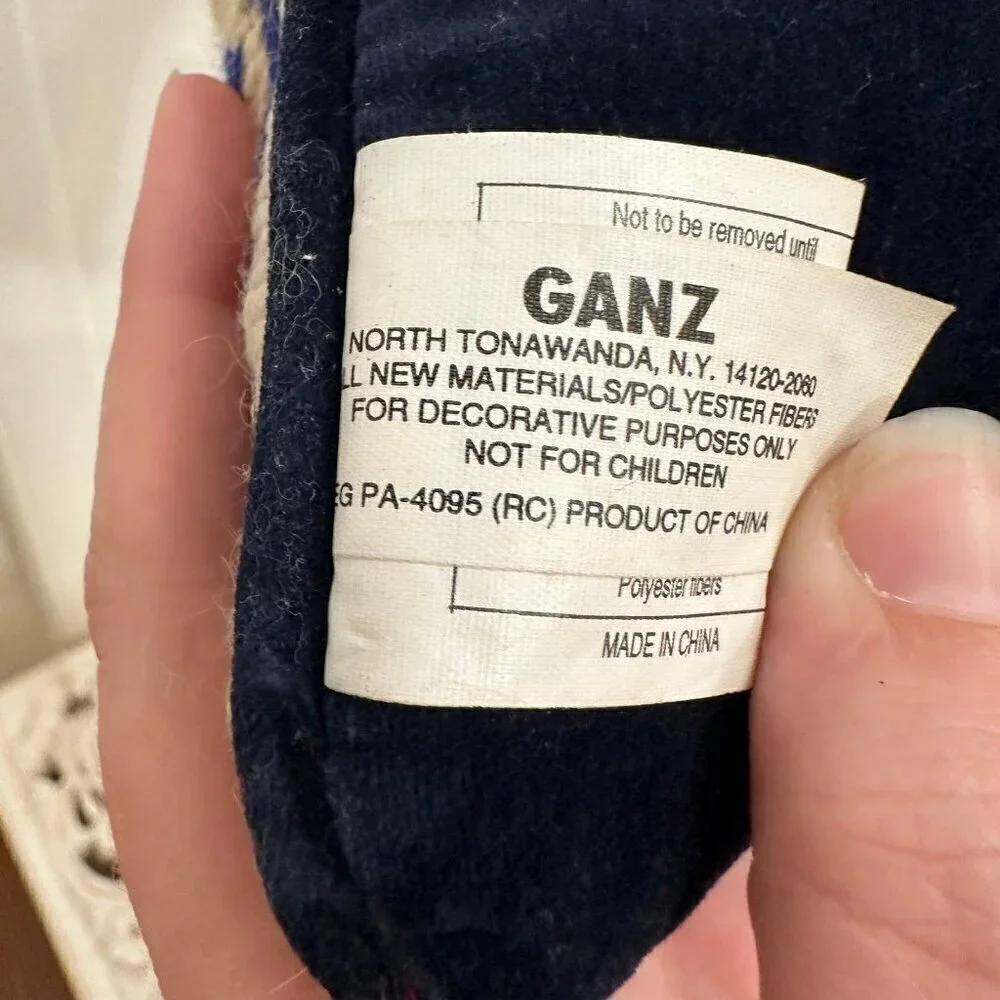 Ganz needlepoint sweet dreams pillows